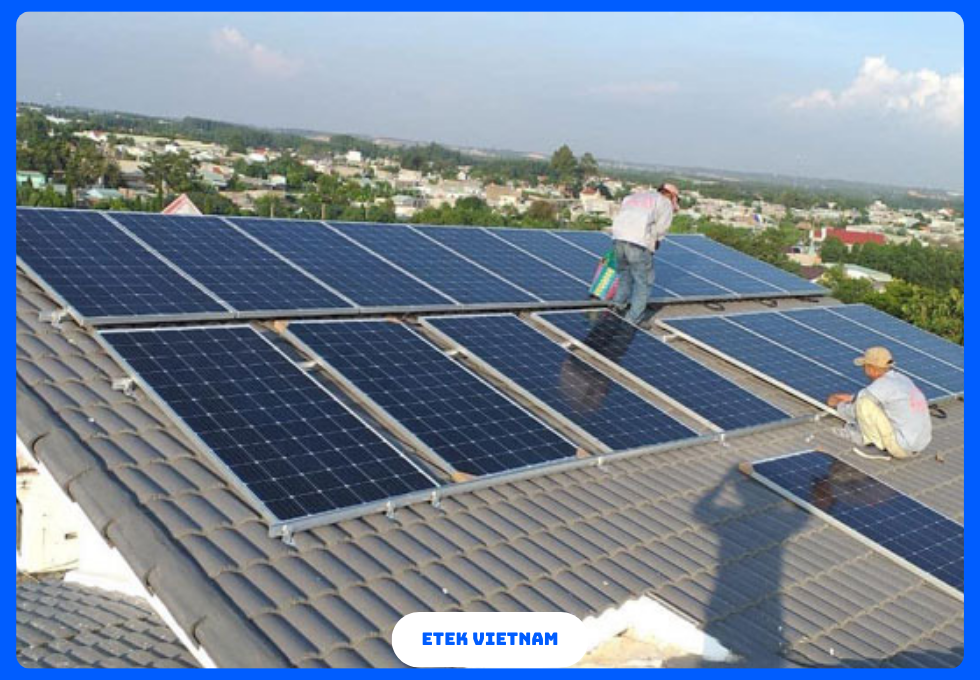 ĐIỆN NĂNG LƯỢNG MẶT TRỜI ÁP MÁI
