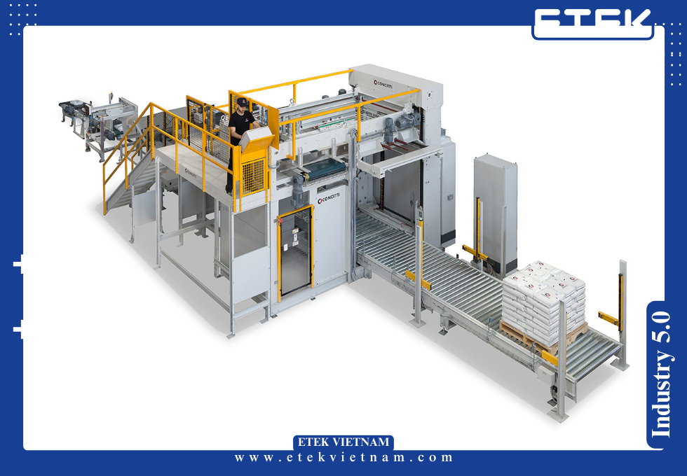 HỆ THỐNG XẾP PALLET TỰ ĐỘNG KIỂU CƠ KHÍ