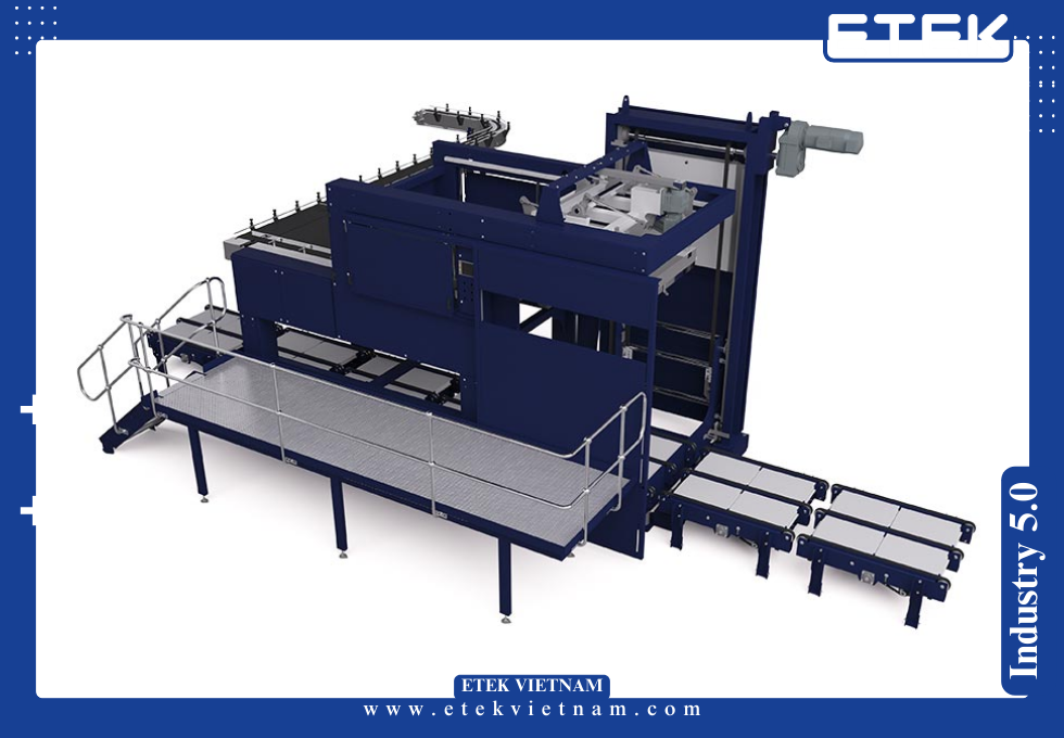 HỆ THỐNG XẾP PALLET TỰ ĐỘNG KIỂU CƠ KHÍ