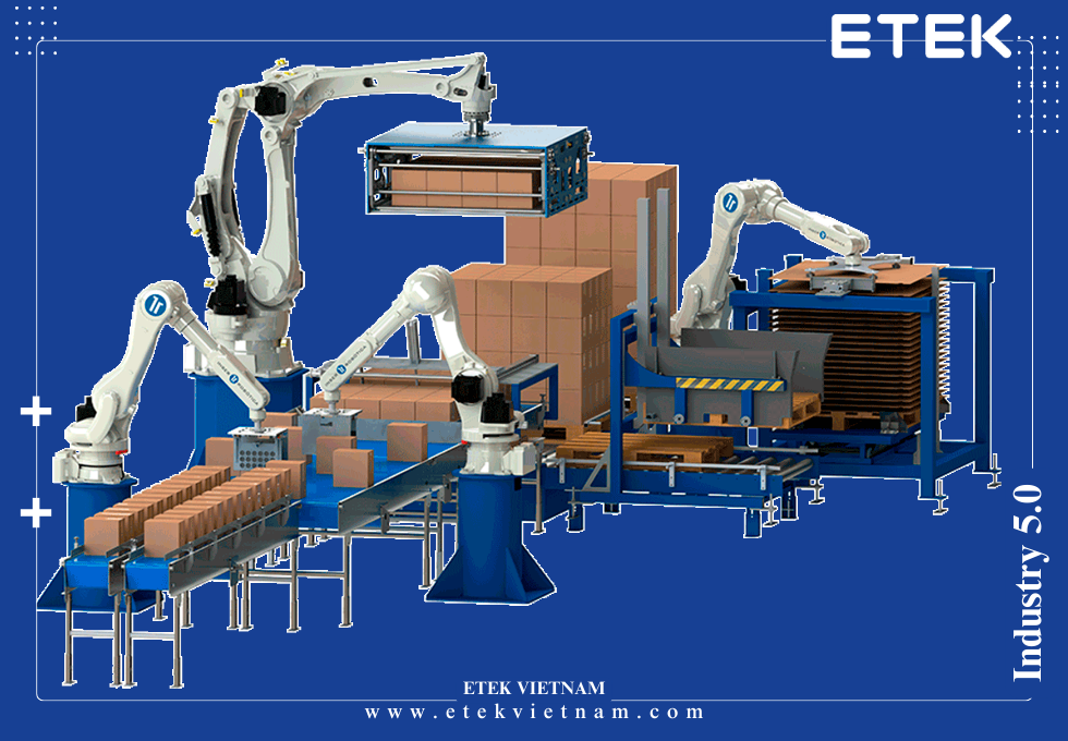 HỆ THỐNG XẾP PALLET THEO LỚP TỰ ĐỘNG