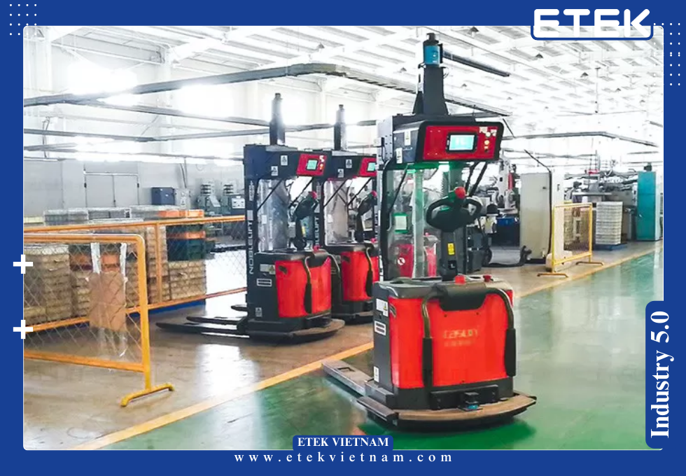 AGV DẪN ĐƯỜNG BẰNG LASER