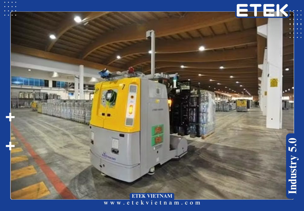 AGV DẪN ĐƯỜNG BẰNG LASER
