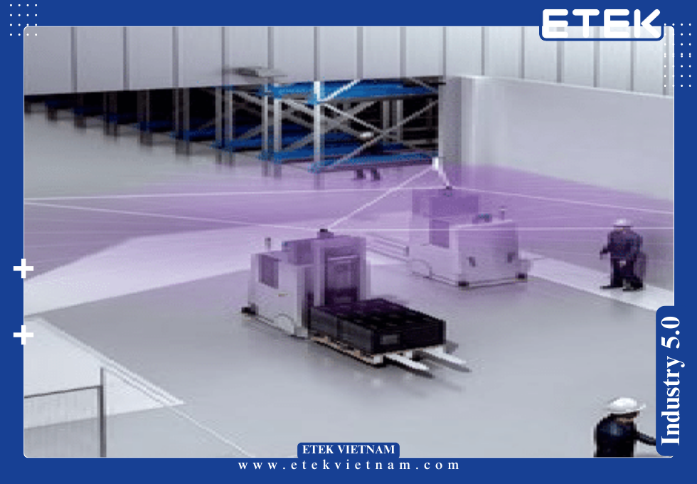 AGV DẪN ĐƯỜNG BẰNG LASER