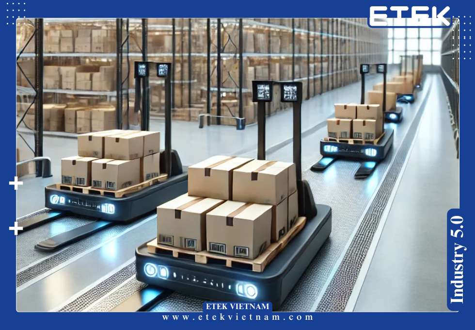 AGV TRONG KHO BÃI VÀ LOGISTICS