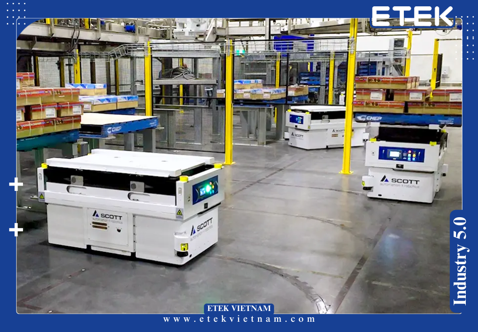 AGV trong ngành thực phẩm & đồ uống