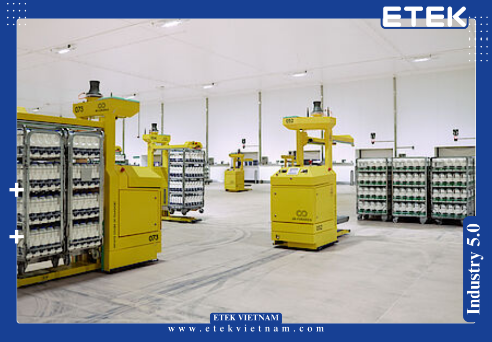 AGV trong ngành thực phẩm & đồ uống