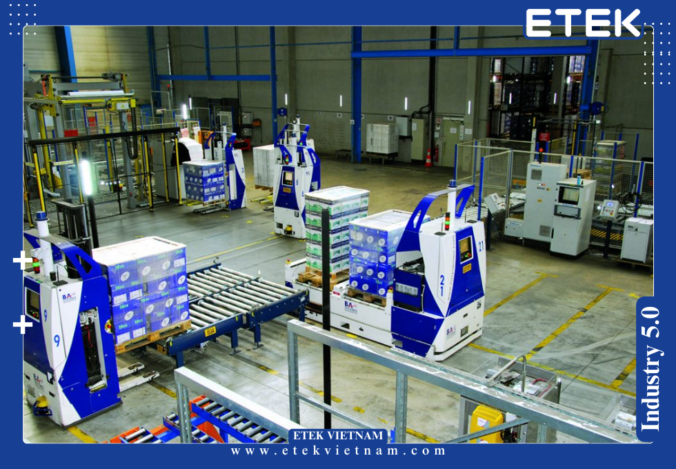 AGV trong ngành thực phẩm & đồ uống
