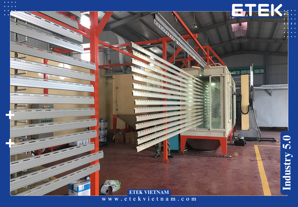 Bảo trì dây chuyền sơn tĩnh điện