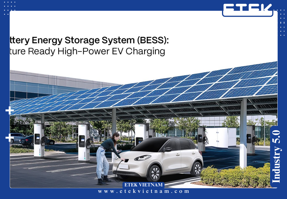 HỆ THỐNG LƯU TRỮ NĂNG LƯỢNG CHO TRẠM SẠC XE ĐIỆN