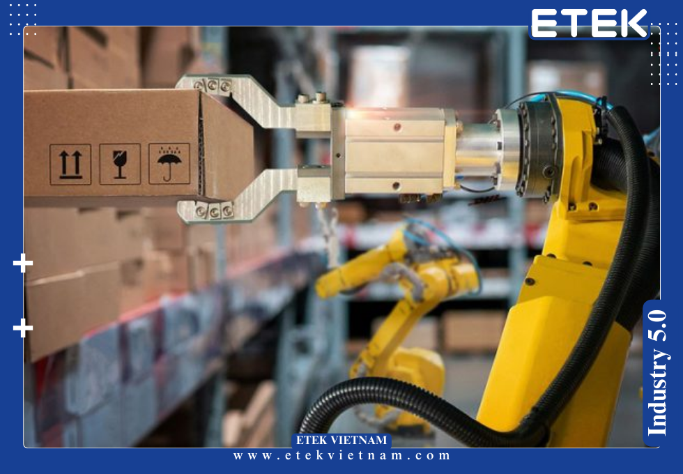 HỆ THỐNG ROBOT GẮP HÀNG TỰ ĐỘNG TRONG KHO HÀNG