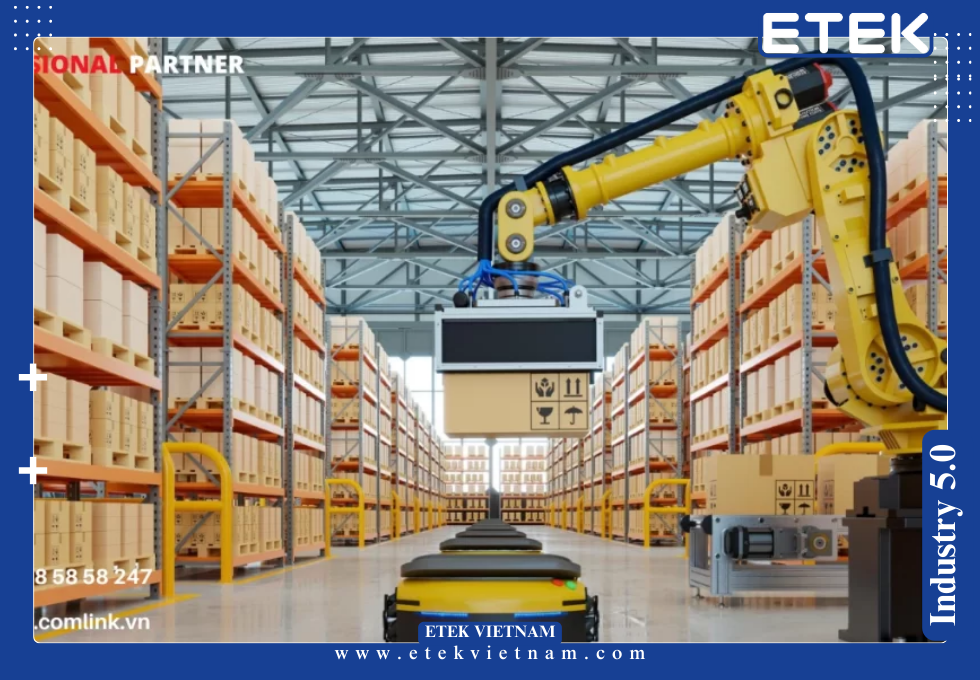 HỆ THỐNG ROBOT GẮP HÀNG TỰ ĐỘNG TRONG KHO HÀNG