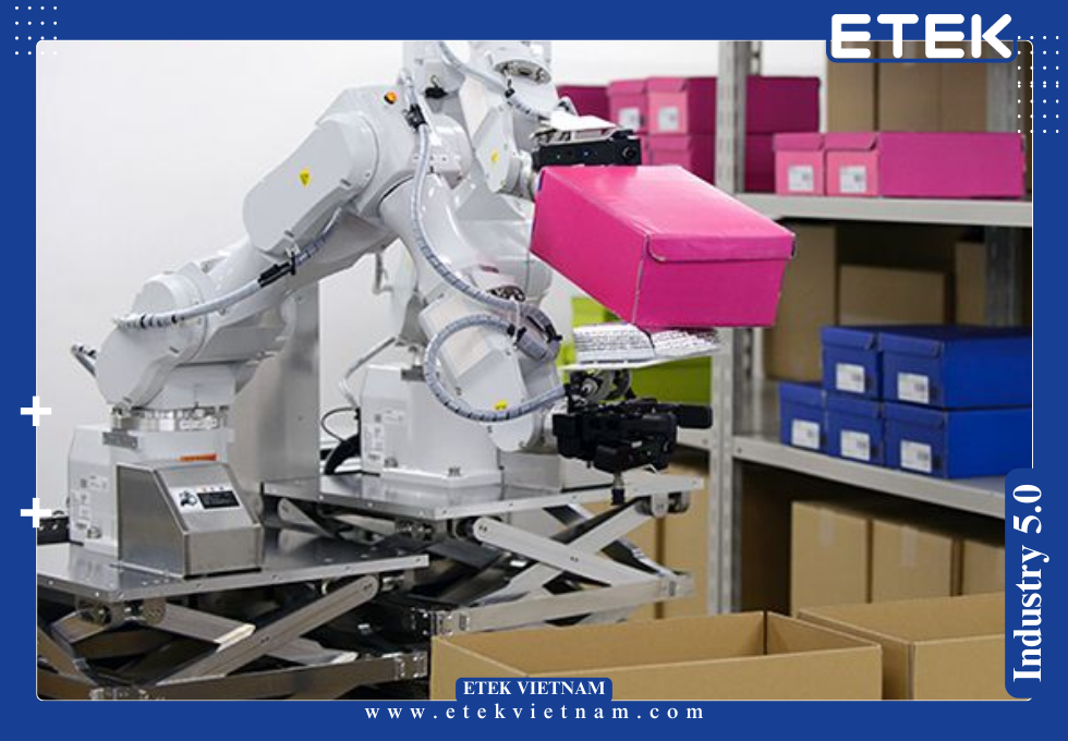 HỆ THỐNG ROBOT GẮP HÀNG TỰ ĐỘNG TRONG KHO HÀNG