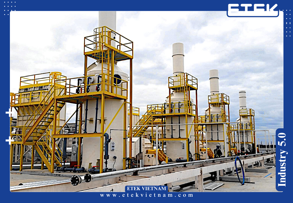HỆ THỐNG XỬ LÝ KHÍ THẢI BẰNG PHƯƠNG PHÁP HÓA HỌC