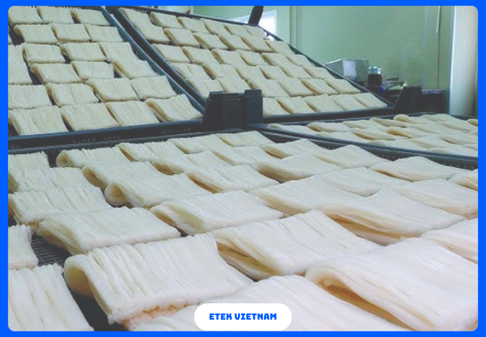 DÂY CHUYỀN CHẾ BIẾN MÌ ĂN LIỀN BÚN PHỞ KHÔ