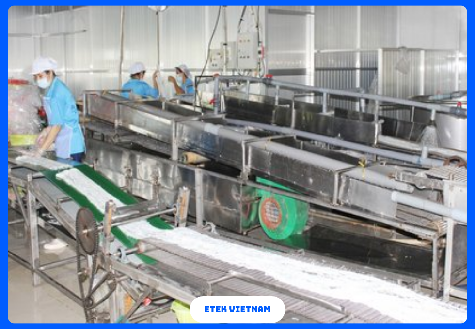 DÂY CHUYỀN CHẾ BIẾN MÌ ĂN LIỀN BÚN PHỞ KHÔ