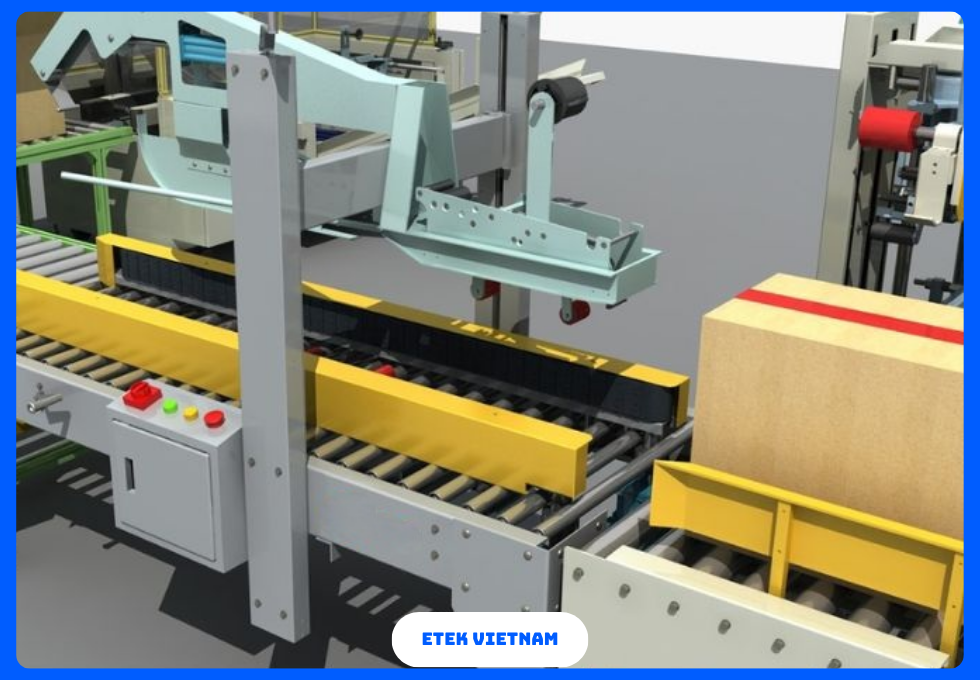 DÂY CHUYỀN ĐÓNG GÓI HỘP GIẤY