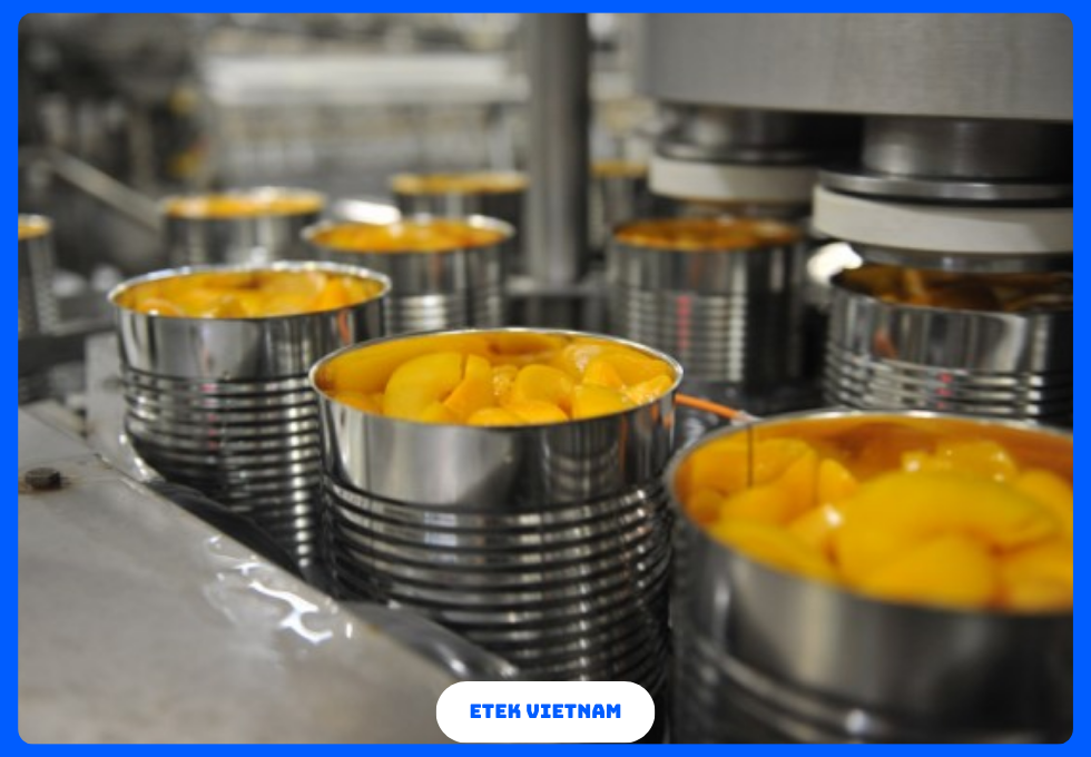 DÂY CHUYỀN ĐÓNG HỘP RAU QUẢ