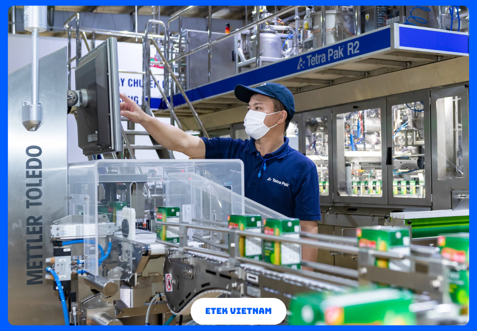 DÂY CHUYỀN ĐÓNG HỘP RAU QUẢ