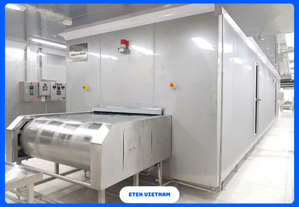 DÂY CHUYỀN ĐÔNG LẠNH RAU CỦ IQF