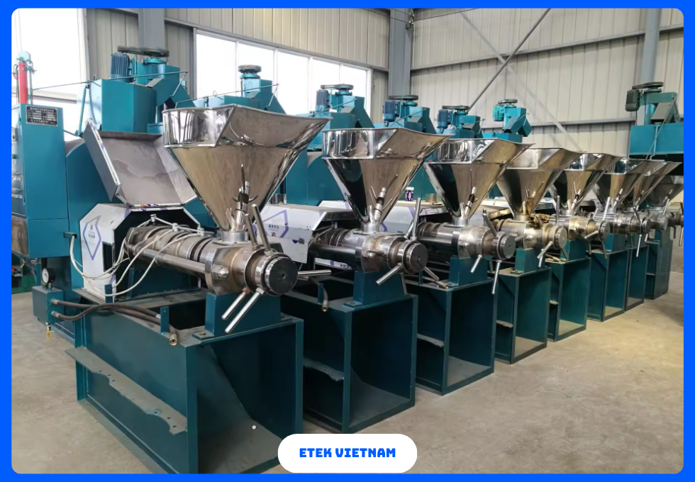 DÂY CHUYỀN ÉP DẦU THỰC VẬT
