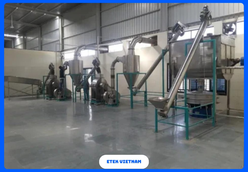 DÂY CHUYỀN SẢN XUẤT GIA VỊ BỘT