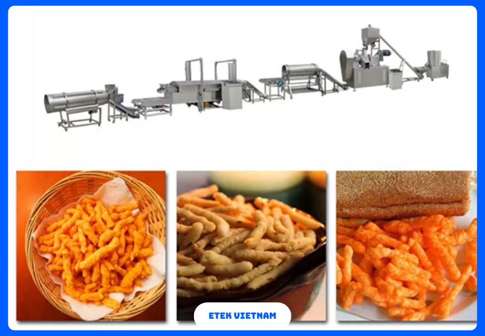 DÂY CHUYỀN SNACK CHIÊN NƯỚNG