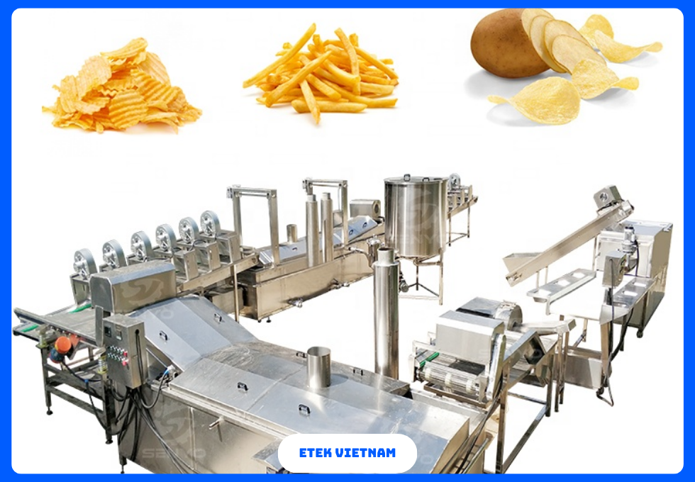 DÂY CHUYỀN SNACK CHIÊN NƯỚNG