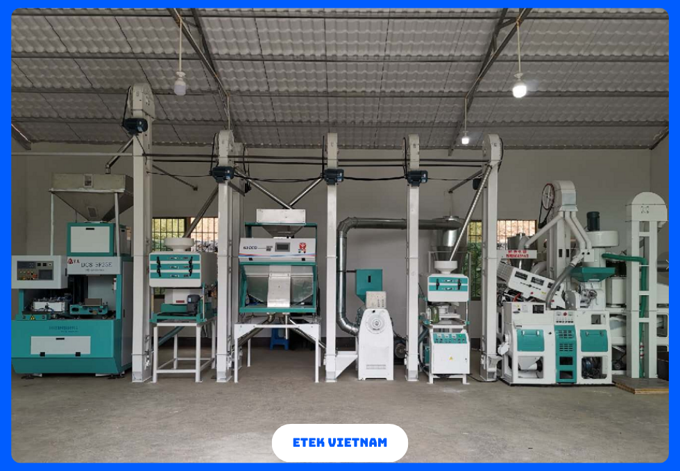 DÂY CHUYỀN XAY XÁT GẠO BỘT MÌ