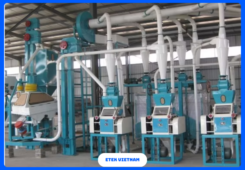 DÂY CHUYỀN XAY XÁT GẠO BỘT MÌ