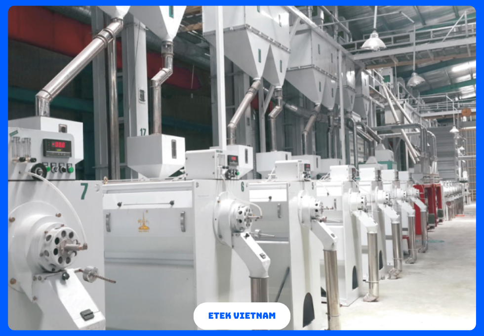 DÂY CHUYỀN XAY XÁT GẠO BỘT MÌ