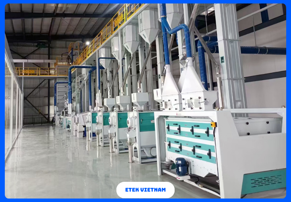 DÂY CHUYỀN XAY XÁT GẠO BỘT MÌ