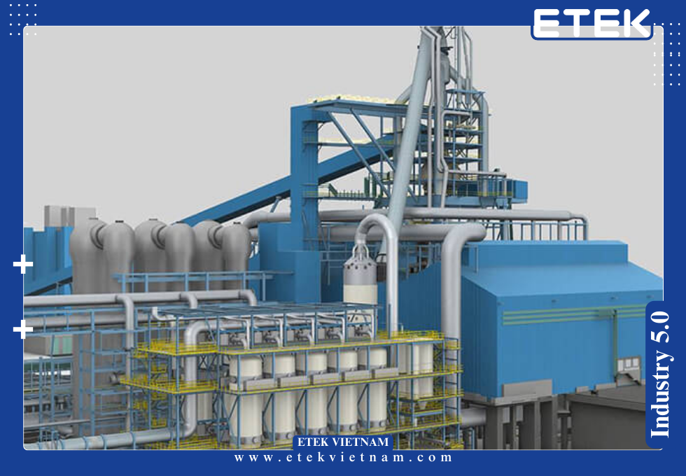 HỆ THỐNG XỬ LÝ KHÍ THẢI LÒ LUYỆN KIM CÔNG NGHIỆP