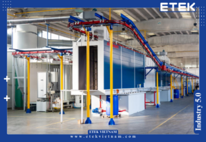 DÂY CHUYỀN SƠN TĨNH ĐIỆN: NGUYÊN LÝ, CẤU TẠO VÀ ỨNG DỤNG THỰC TẾ