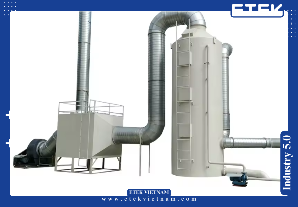 XỬ LÝ KHÍ THẢI THÔNG MINH TRONG NHÀ MÁY: 6 ỨNG DỤNG TỰ ĐỘNG HÓA VÀ DỮ LIỆU THỜI GIAN THỰC