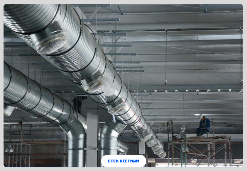 ỐNG DẪN KHÍ THẢI: GIẢM TỔN THẤT ÁP, TỐI ƯU LƯU LƯỢNG CHO HỆ THỐNG CÔNG NGHIỆP