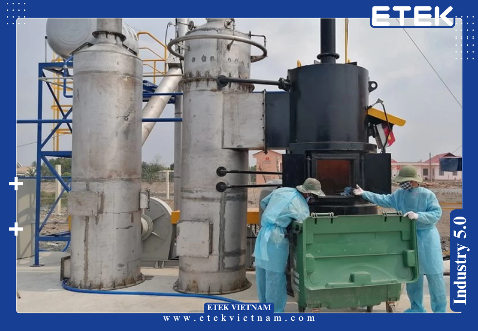HỆ THỐNG XỬ LÝ KHÍ THẢI LÒ ĐỐT RÁC CÔNG NGHIỆP
